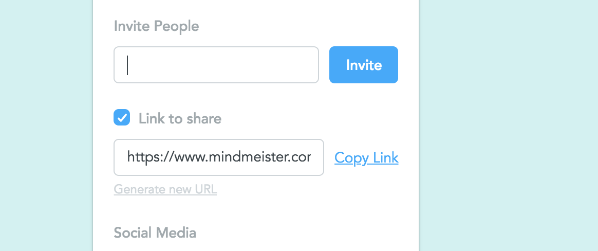 《MindMeisterの使い方/操作方法》マインドマップを共有する方法
